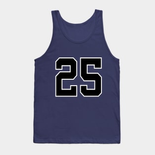 Number 25 Tank Top